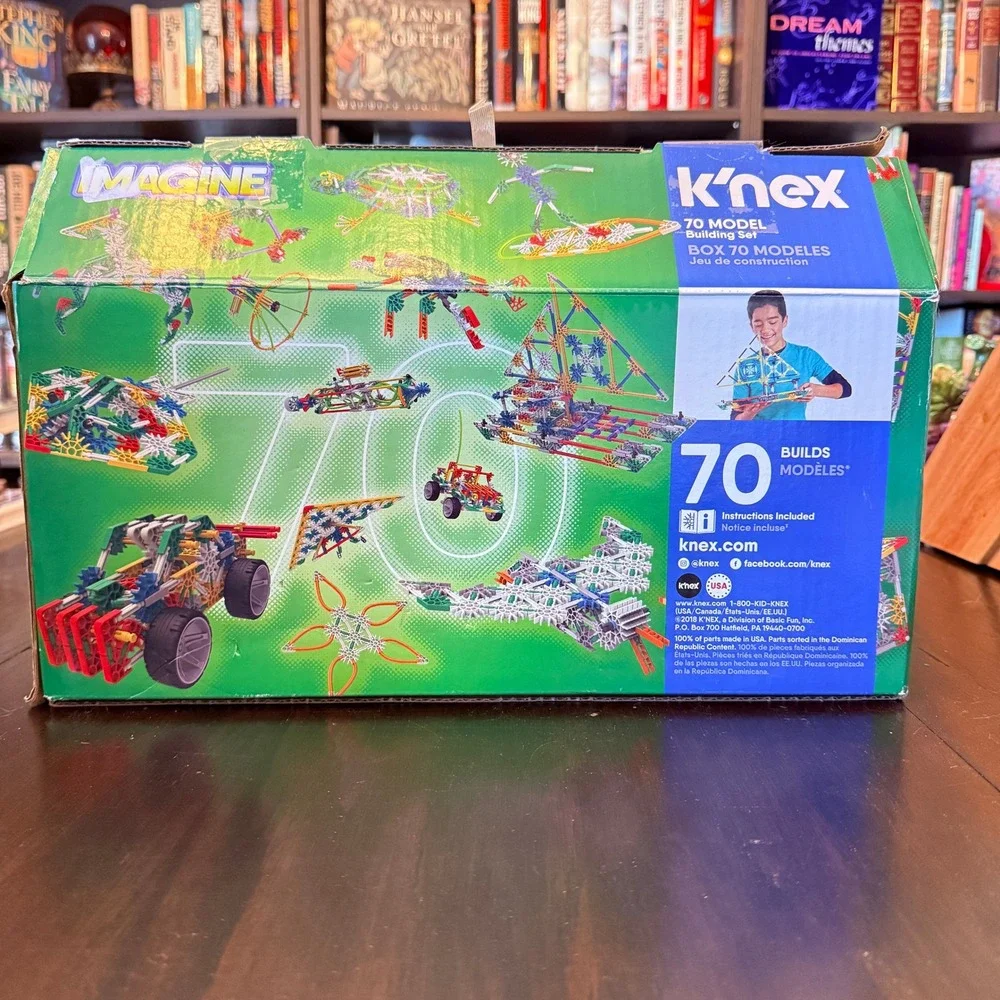 K'Nex 70 Model Building‎ Set Ages 7-12 Imagine STEAM Education Toy